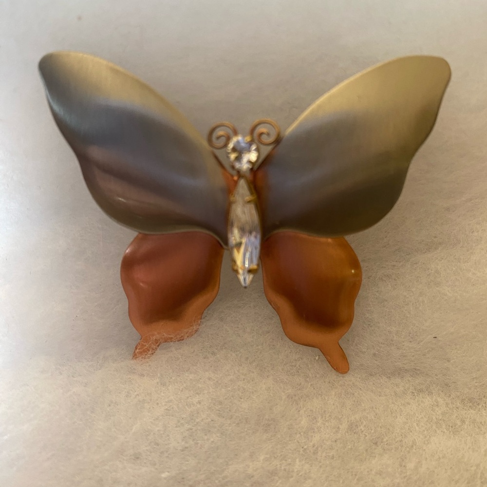 Butterfly pin 
Retro and stunning